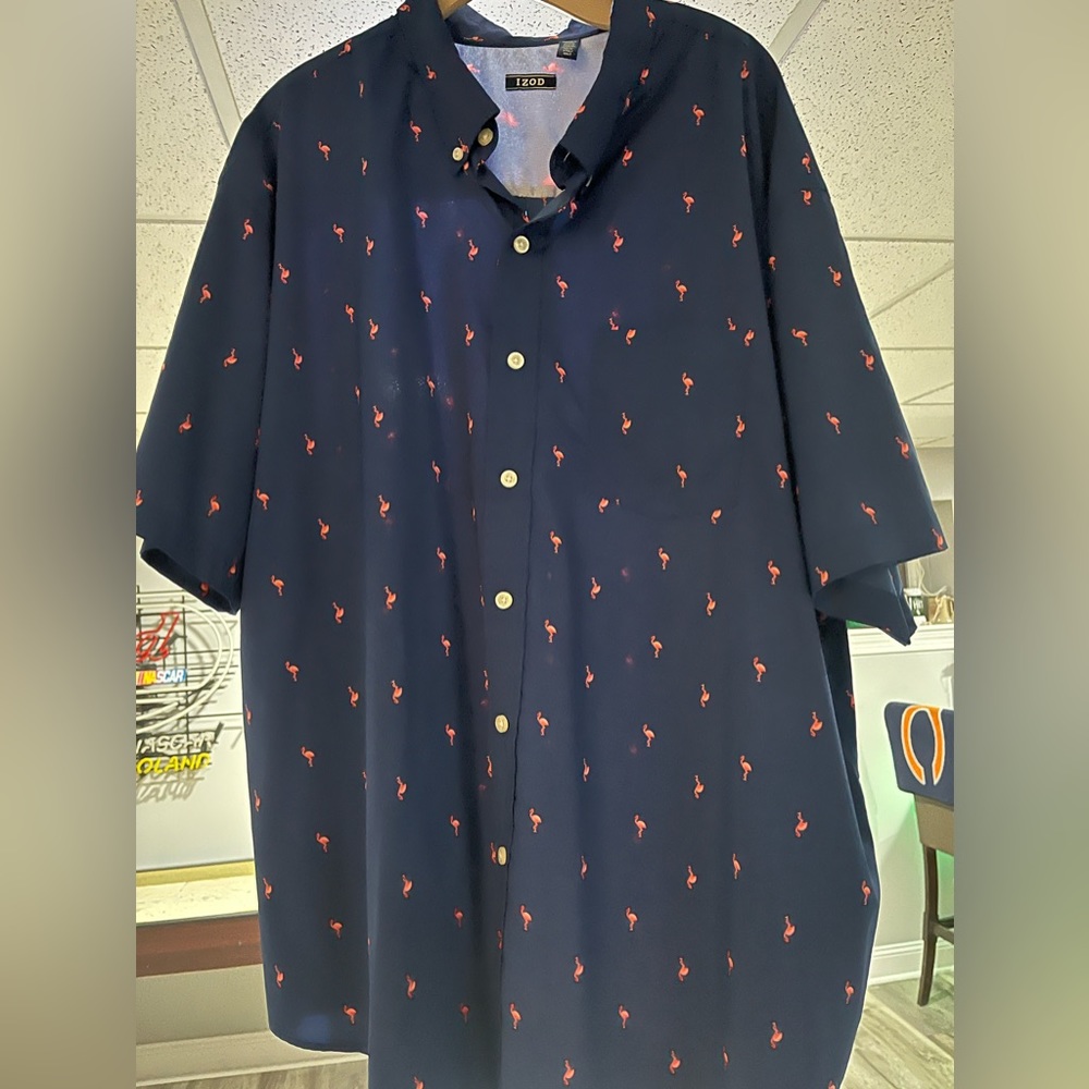 Izod Short Sleeve Dress Shirt